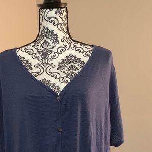 EUC Tie-Front Button Down